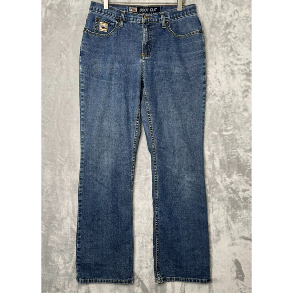 Cruel Girl Boot Cut Jeans Womens Jr 13 Long Medium Wash Bootcut Cowgirl Rodeo - Picture 1 of 12